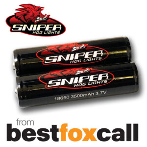 SNIPER HOG 18650 3500mAh Battery – SINGLE