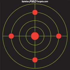 SplatterPro 12″ Bullseye Targets
