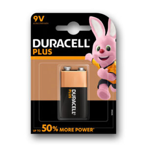Duracell Plus Power 9V PP3 6LR61 Battery | 1 Pack